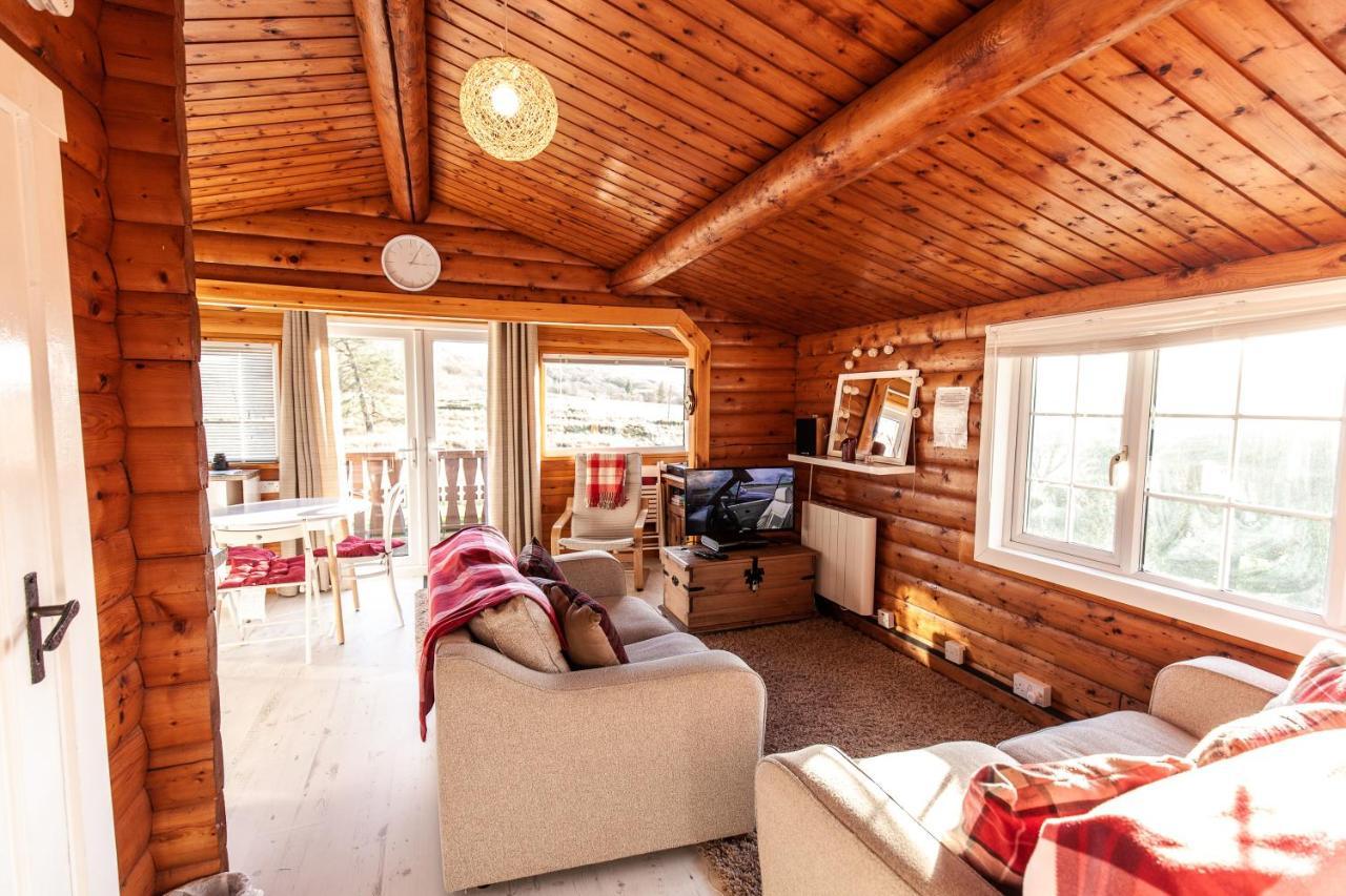 Welsh Retreat 2 Bedroom Log Cabin - Seren Property Trawsfynydd 外观 照片
